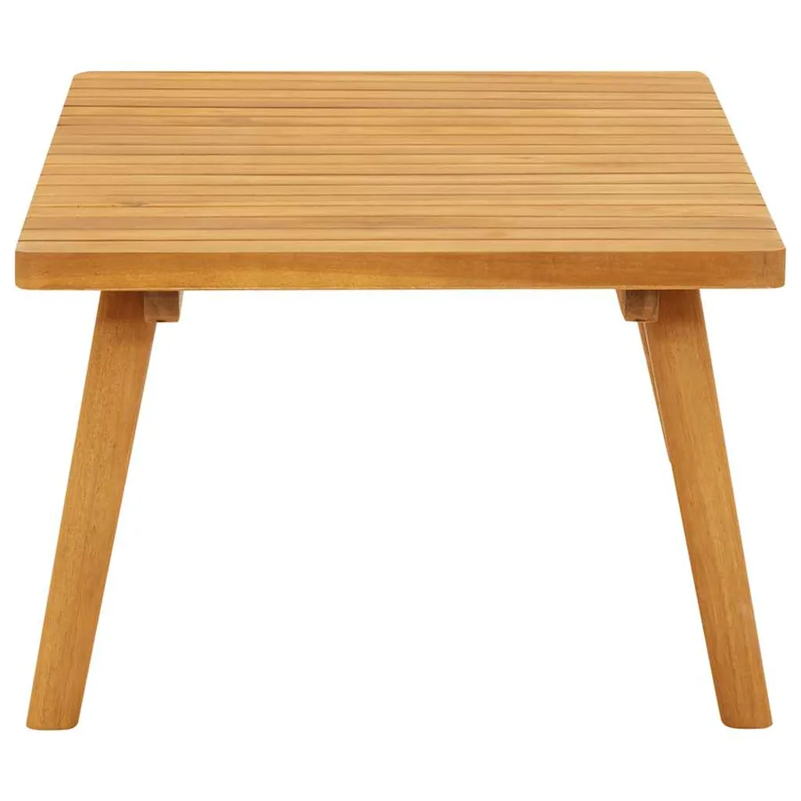 Table basse de jardin 90x55x35 cm Bois solide d'acacia - 5