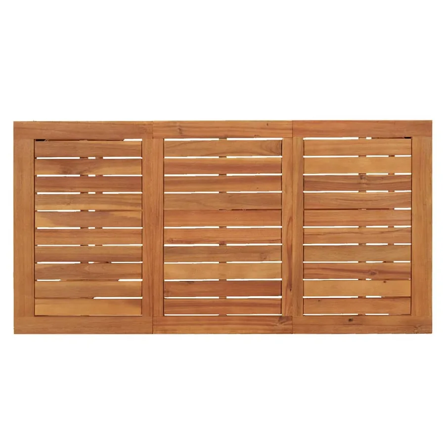 Ensemble de bar de jardin 5 pcs bois d'acacia solide - 7