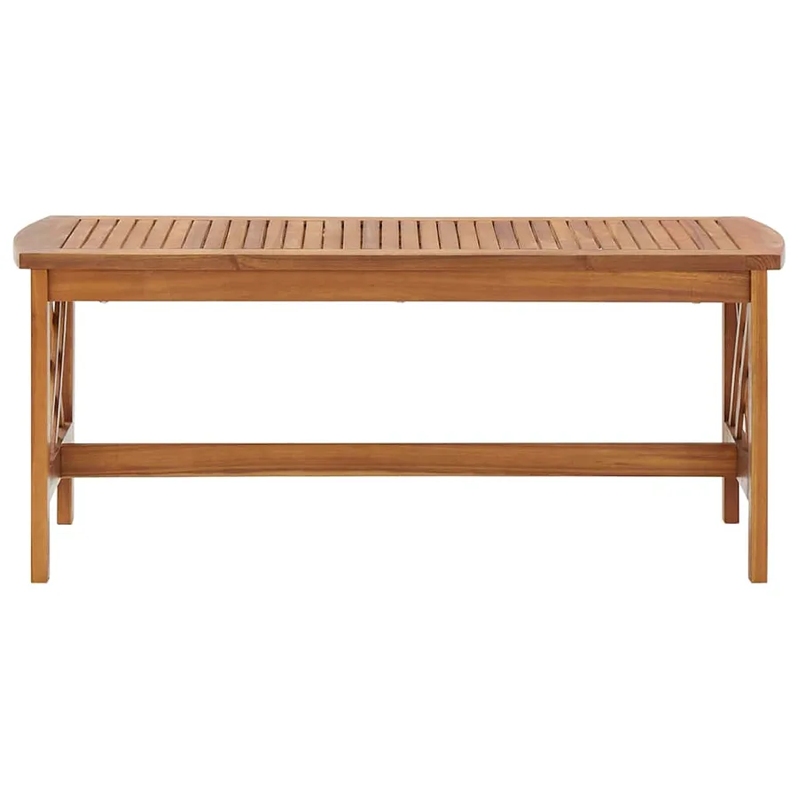 Table basse 102x50x43 cm Bois d'acacia solide - 2