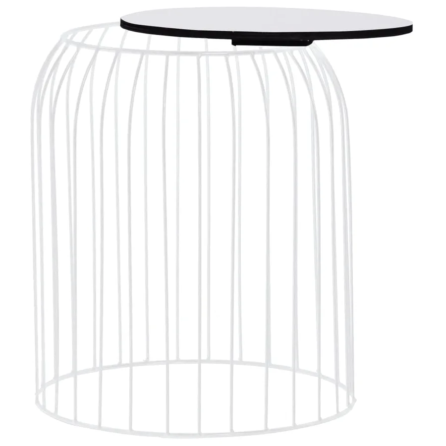Tables basses 3 pcs Blanc - 5