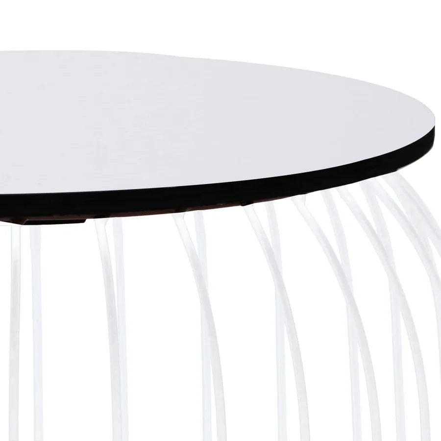 Tables basses 3 pcs Blanc - 9