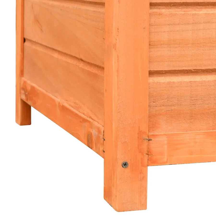 Niche pour chiens Bois de pin et de sapin solide 120x77x86 cm - 10