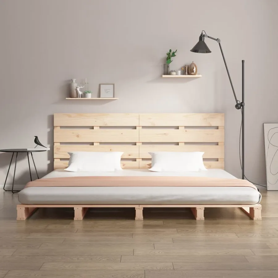Cadre de lit 120x190 cm Bois pin massif Petit Double - 3