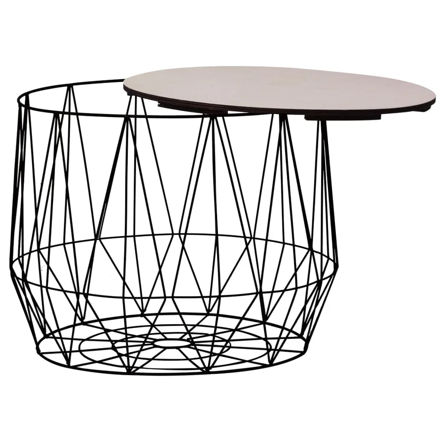 Tables basses 2 pcs noir - 4