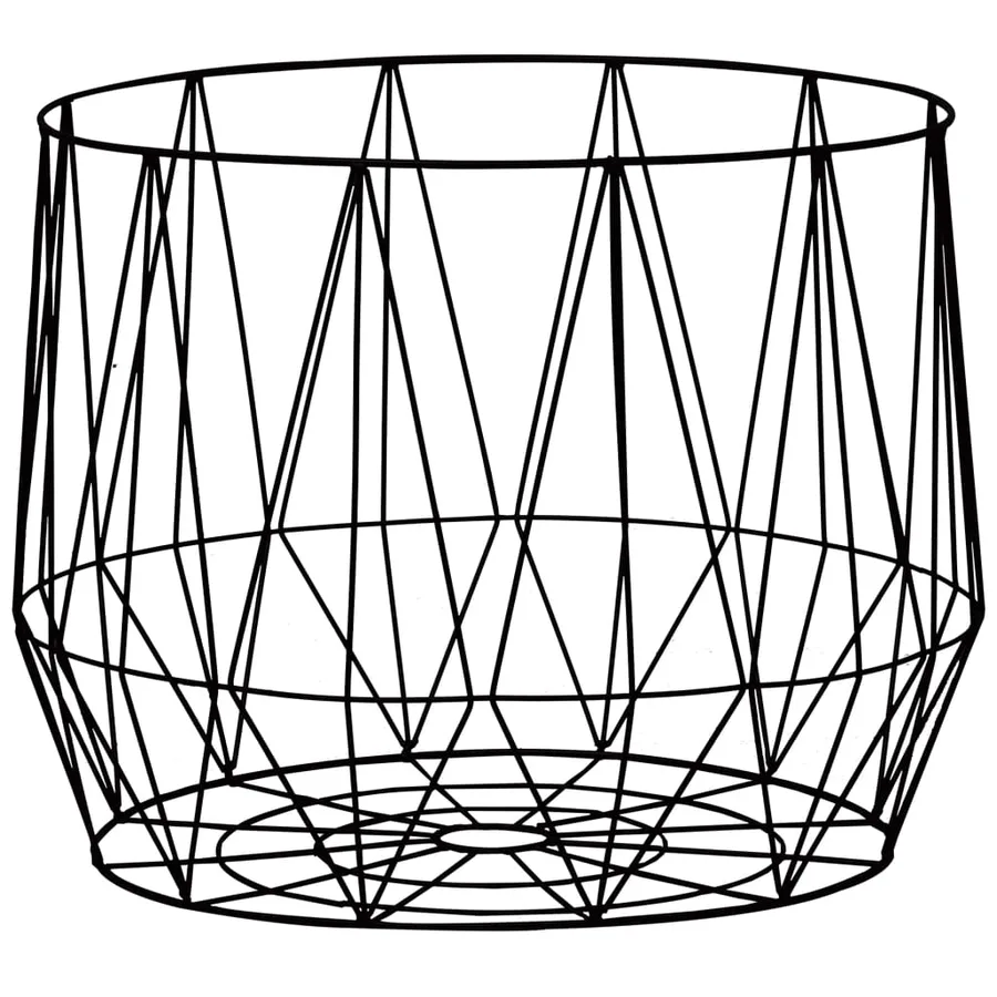 Tables basses 2 pcs noir - 5