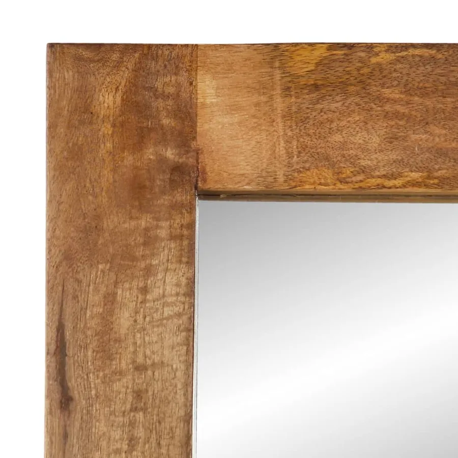 Ensemble de meubles salle de bain 2 pcs bois de manguier massif - 7