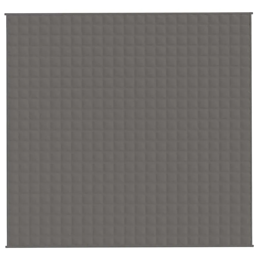 Couverture lestée Gris 220x235 cm 15 kg Tissu - 3