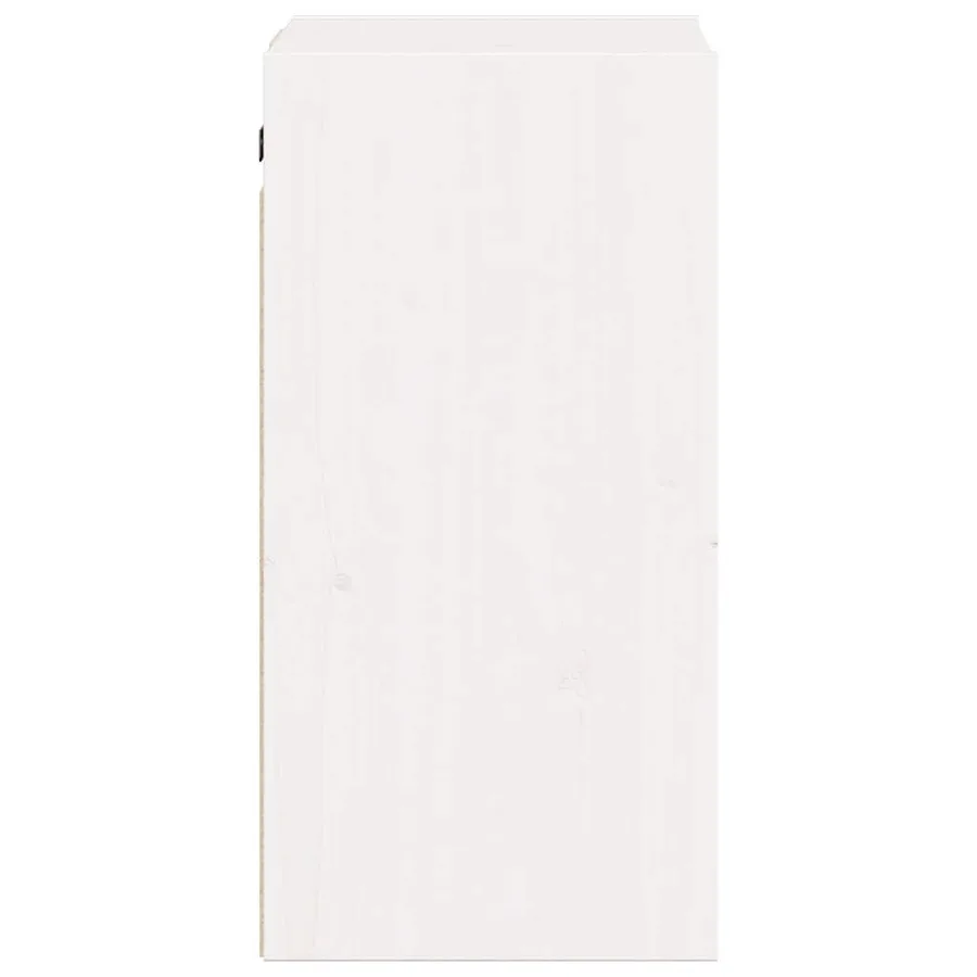 Armoires murales 2 pcs Blanc 30x30x60 cm Bois de pin massif - 8