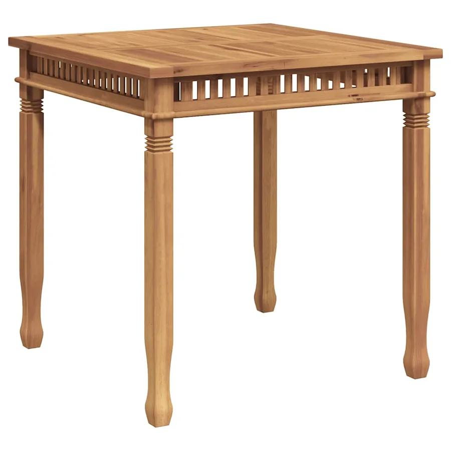 Table à dîner de jardin 80x80x80 cm Bois de teck solide - 7