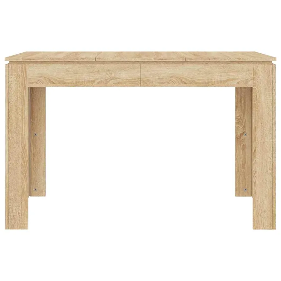 Table à manger Chêne sonoma 120x60x76 cm Bois d'ingénierie - 4