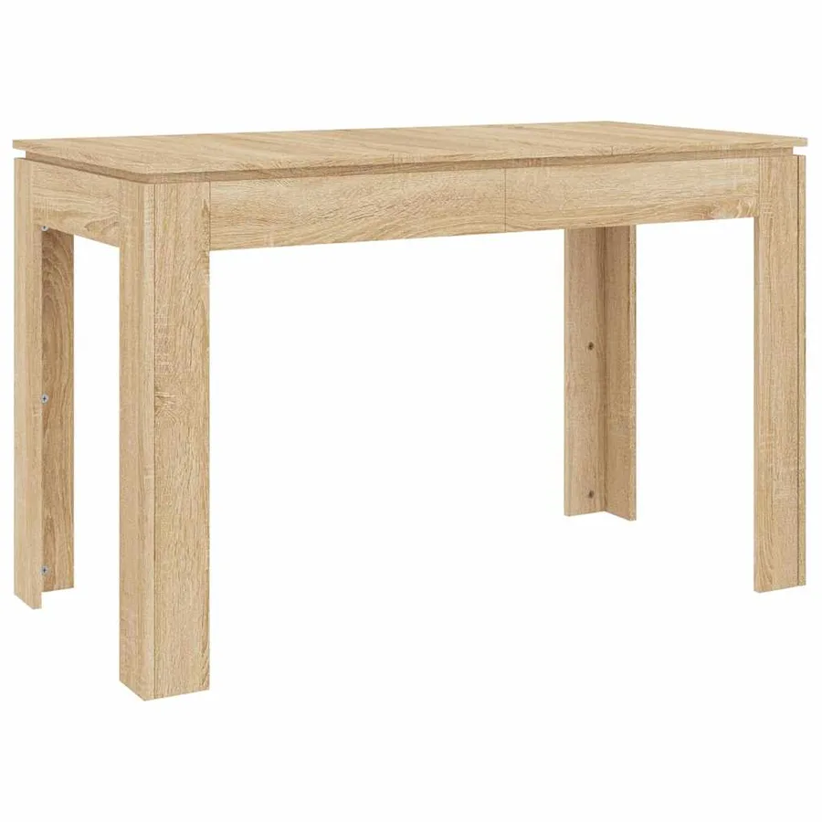 Table à manger Chêne sonoma 120x60x76 cm Bois d'ingénierie - 6