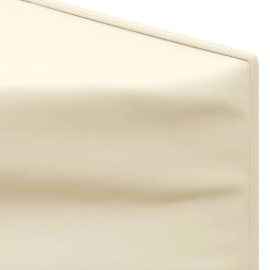 Tente de réception pliable avec parois Crème 3x3 m - 5