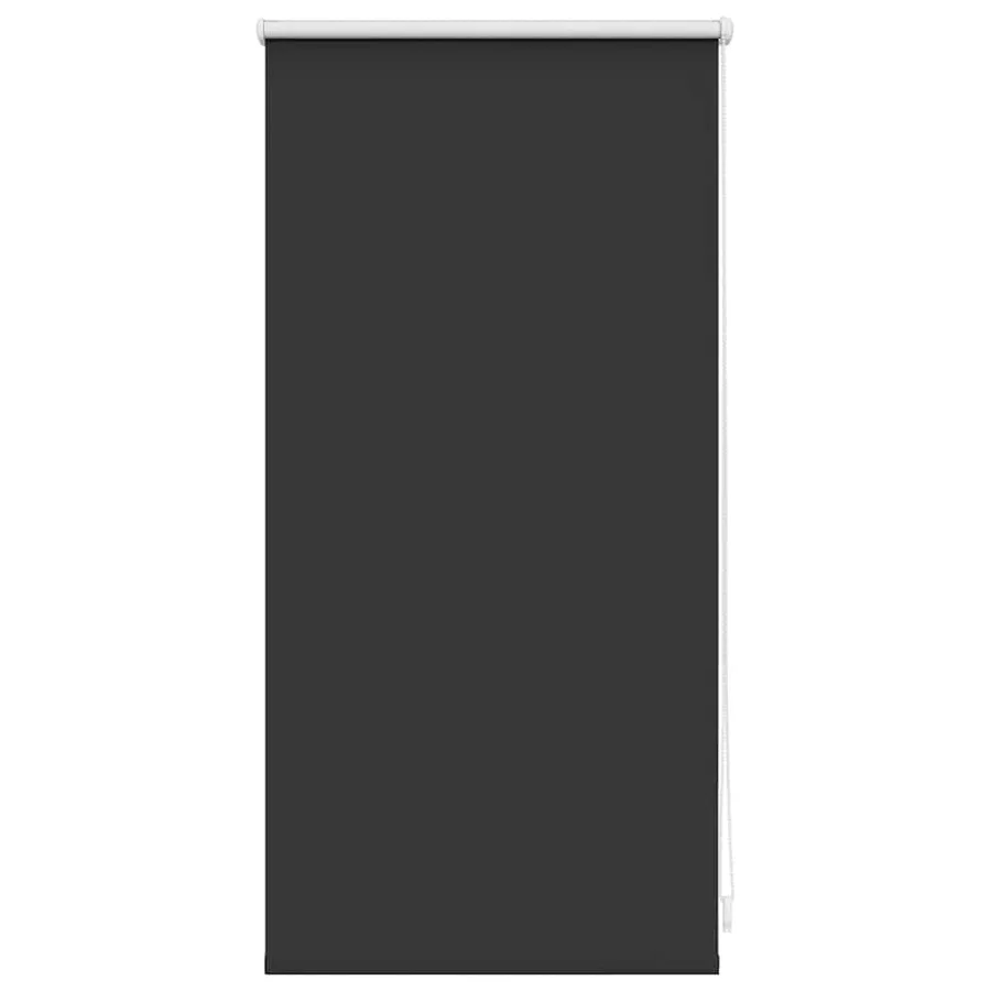 Store enrouleur occultant 44,4 x 100 cm, largeur du tissu 40 cm, noir - 2