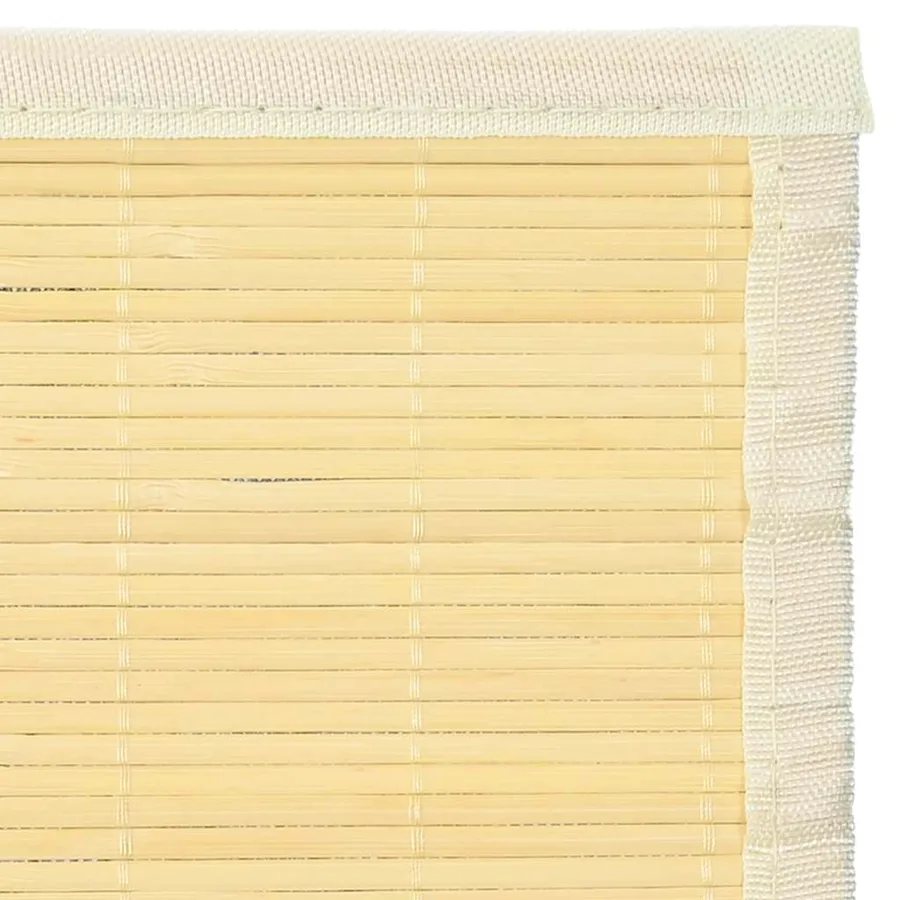 Tapis en bambou 160x230 cm Naturel - 6