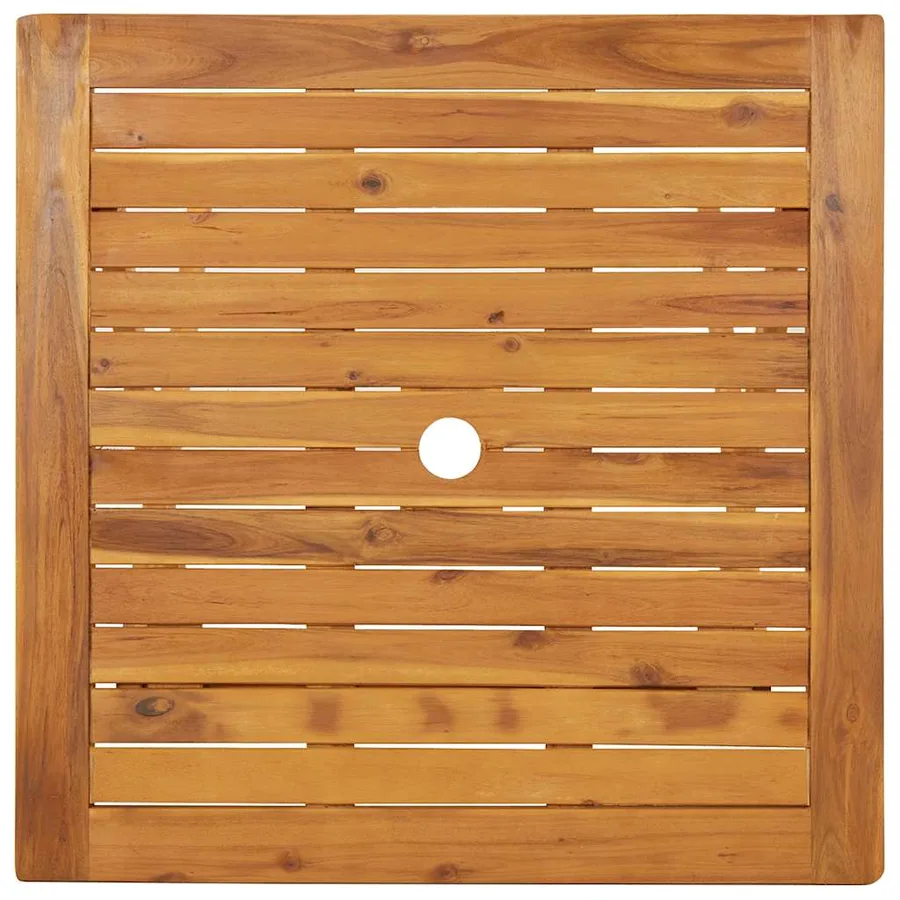 Ensemble à manger de jardin pliable 3 pcs Bois d'acacia solide - 6