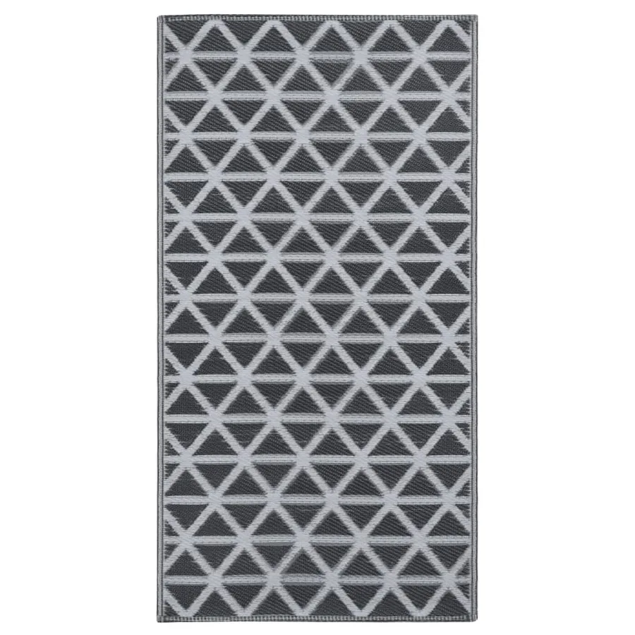 Tapis d'extérieur ARAKIL Noir 160x230 cm PP - 2