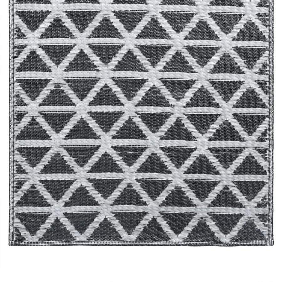 Tapis d'extérieur ARAKIL Noir 160x230 cm PP - 5