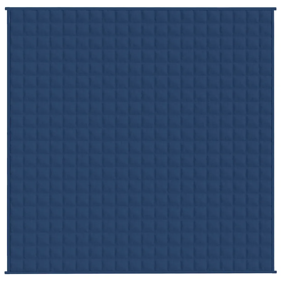 Couverture lestée Bleu 200x200 cm 13 kg Tissu - 3