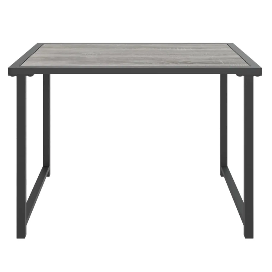 Salon de jardin avec coussins 4 pcs anthracite acier - 13