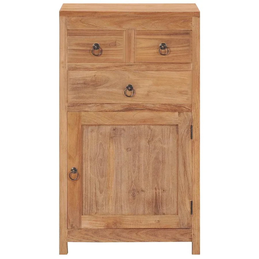 Buffet 50x30x90 cm bois de teck massif - 3