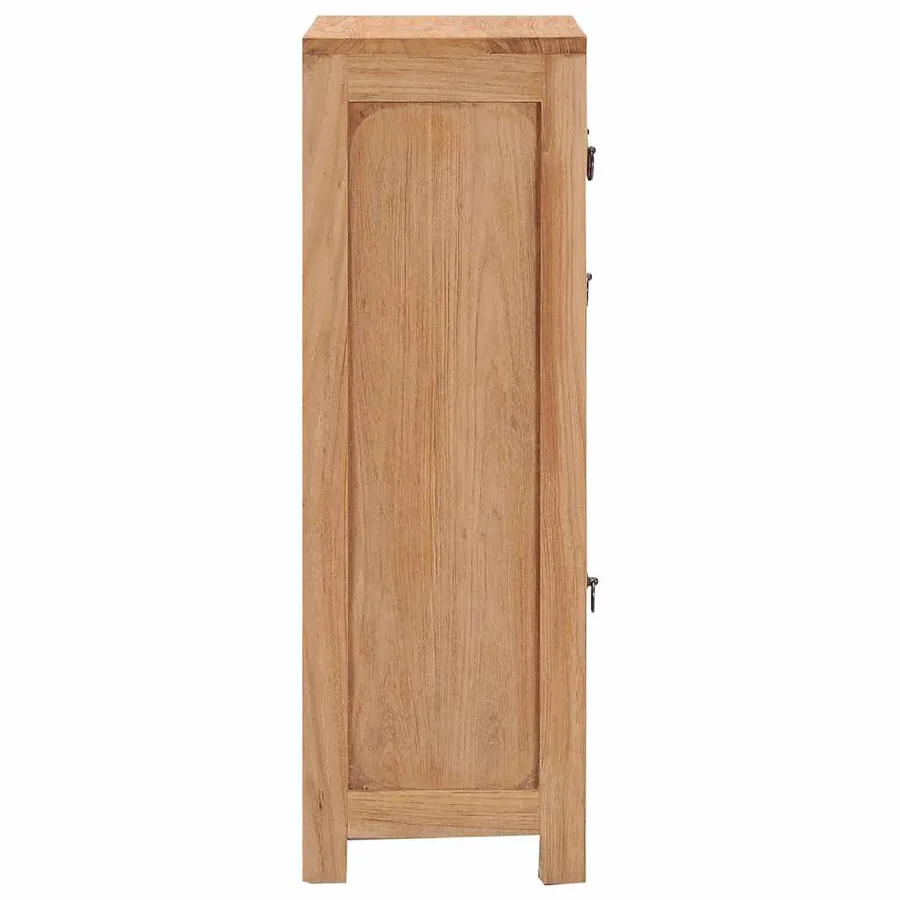 Buffet 50x30x90 cm bois de teck massif - 4