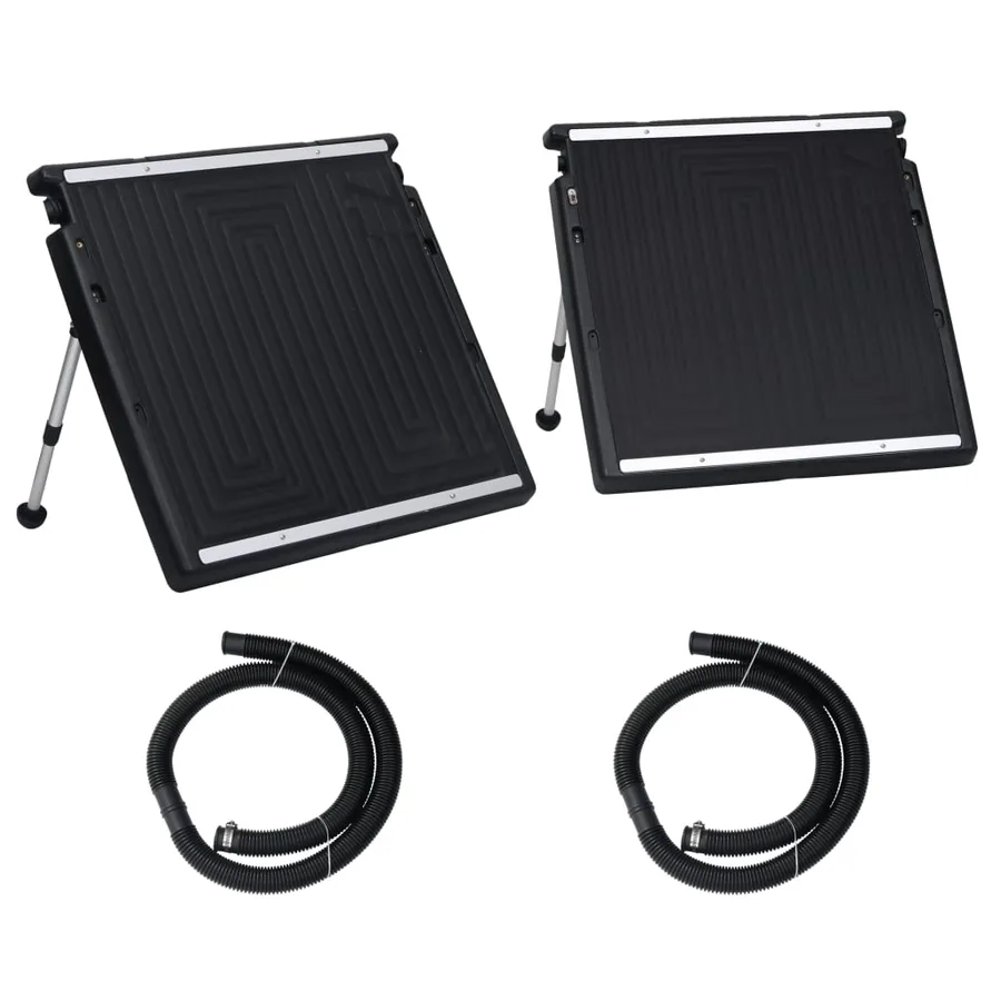 Panneau de chauffage solaire à double piscine 150x75 cm