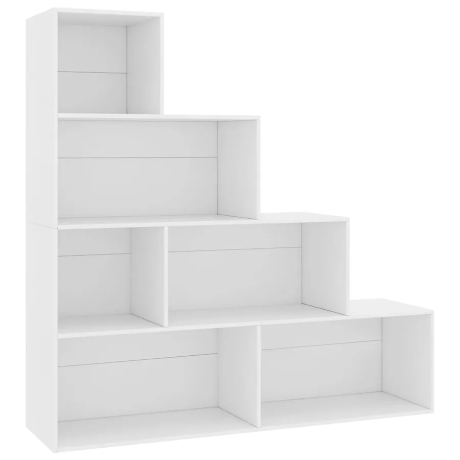 Bibliothèque/Cloison Blanc 155x24x160 cm Bois d'ingénierie - 2