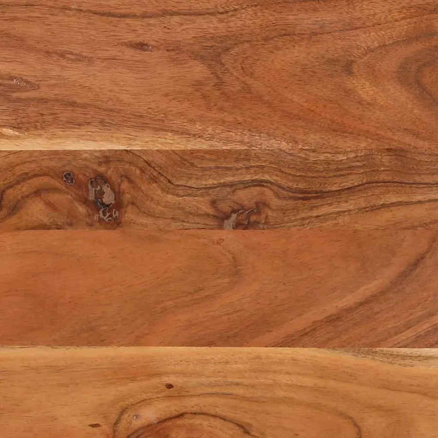 Meuble TV 118x30x40 cm Bois massif - 9