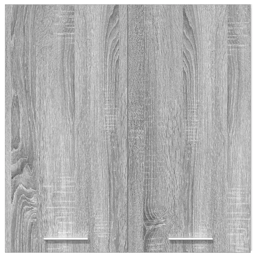 Armoire suspendue "Lyon" Gris Sonoma 60 x 31 x 60 cm Bois d'ingénierie - 6