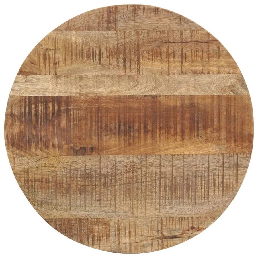 Tables gigognes 2 pcs Bois de manguier brut - 4