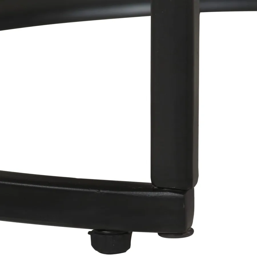 Tables gigognes 2 pcs Bois de manguier brut - 6