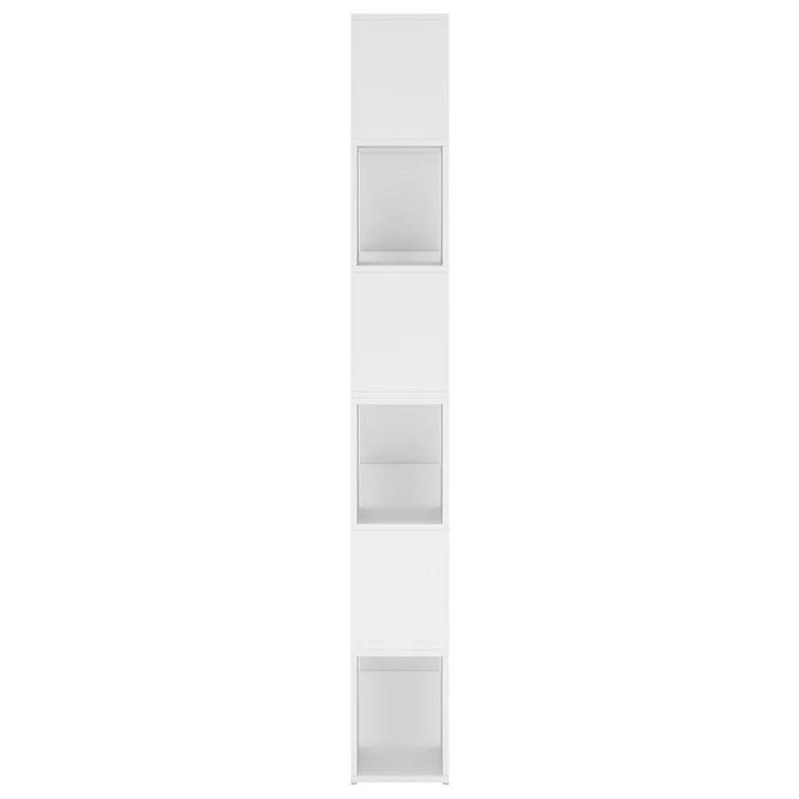 Bibliothèque/Séparateur de pièce Blanc 100x24x188 cm - 6