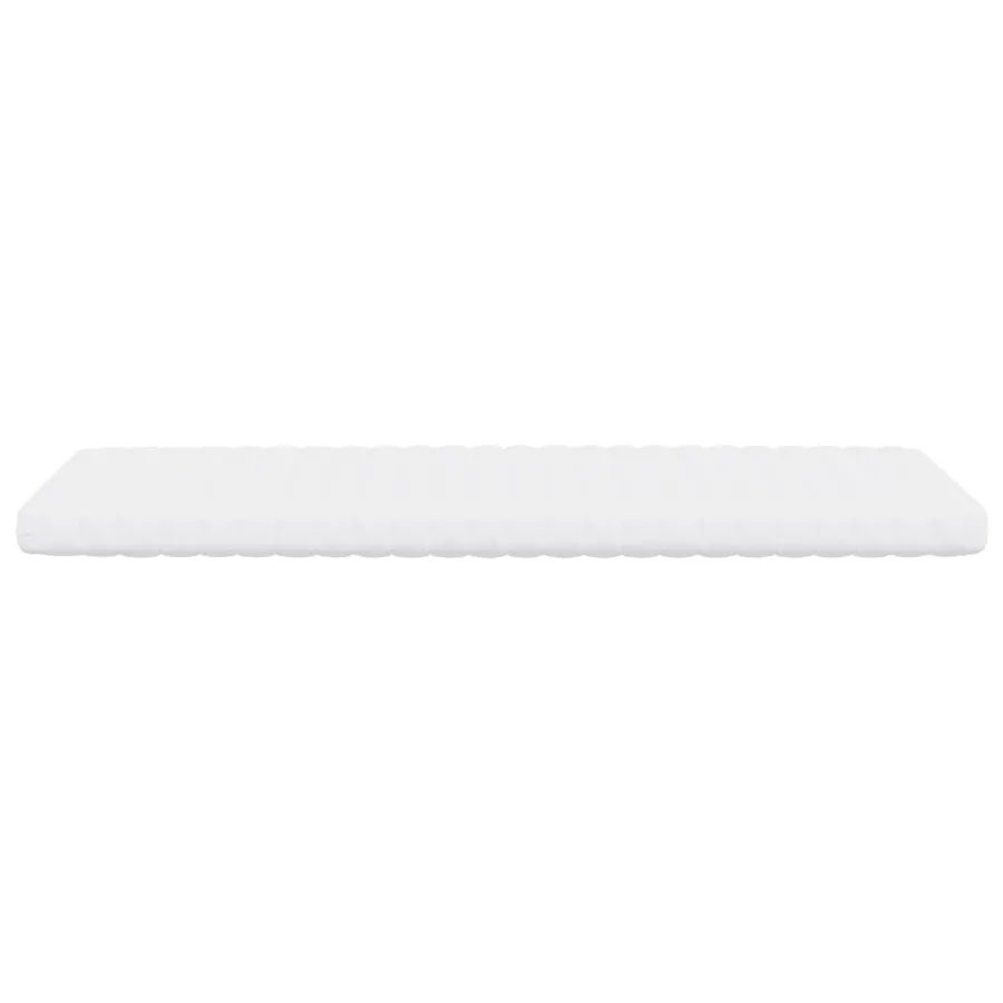 Matelas en mousse 2 pcs blanc 90x200 cm 7 zones dureté 20 ILD - 5