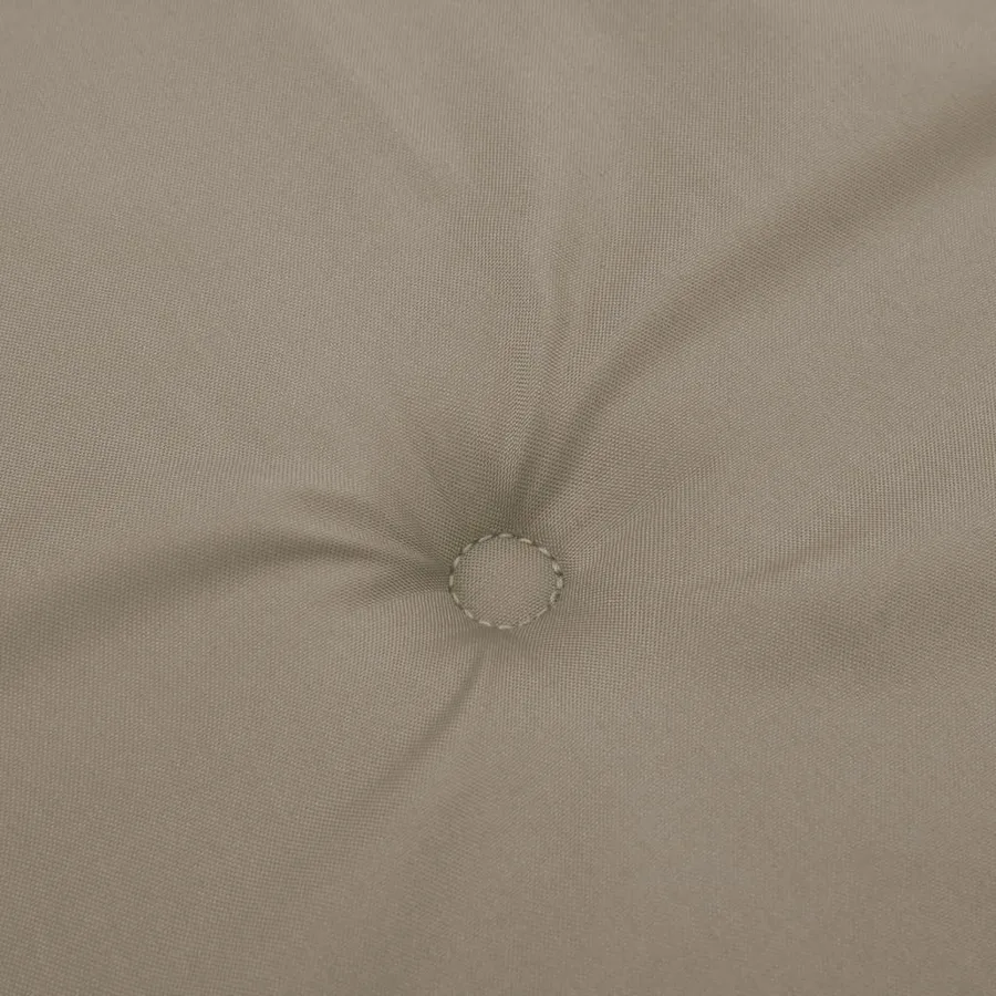Coussins de chaise de jardin à dossier bas lot de 6 taupe - 8