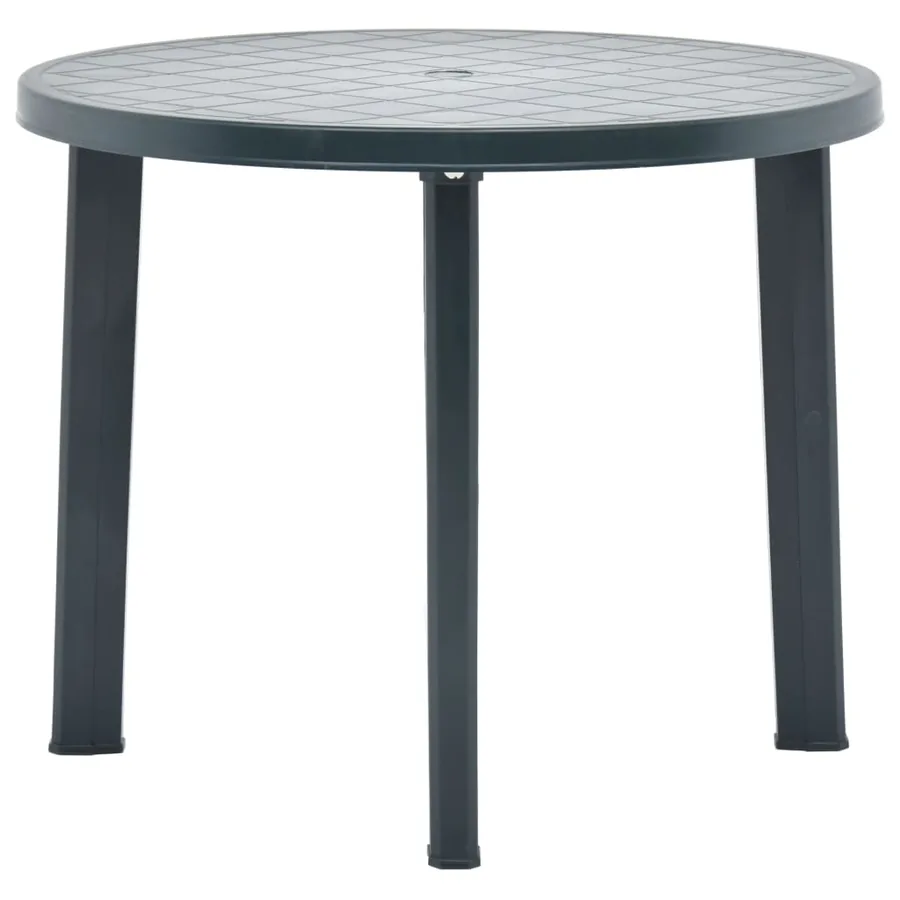 Table de jardin Vert 89 cm Plastique