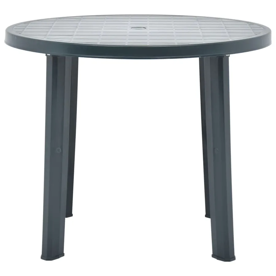 Table de jardin Vert 89 cm Plastique - 2