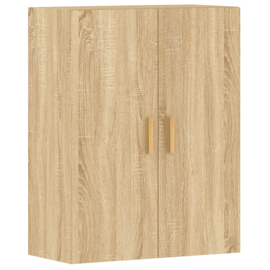 Armoires murales 2 pcs chêne sonoma bois d'ingénierie - 6