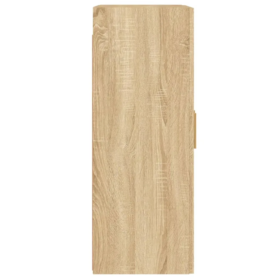 Armoires murales 2 pcs chêne sonoma bois d'ingénierie - 8