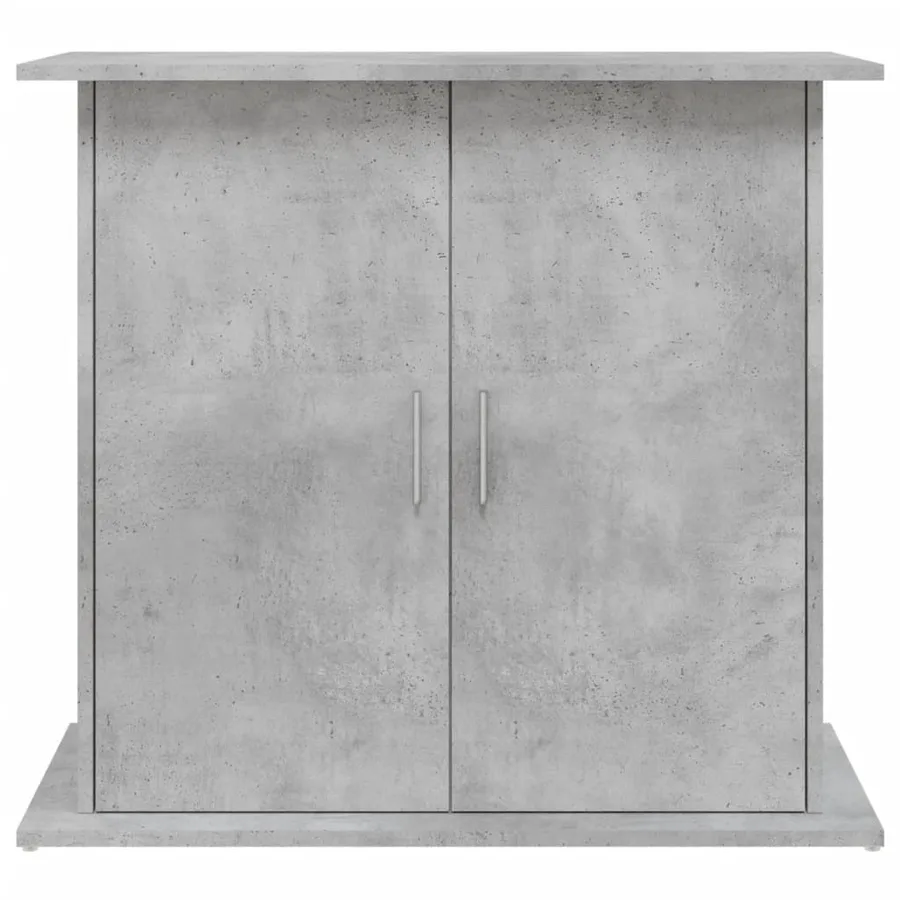 Support d'aquarium en béton gris 81 x 36 x 73 cm Bois d'ingénierie - 5