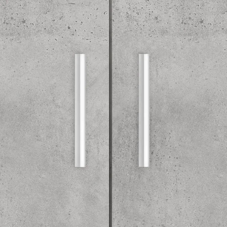 Support d'aquarium en béton gris 81 x 36 x 73 cm Bois d'ingénierie - 9