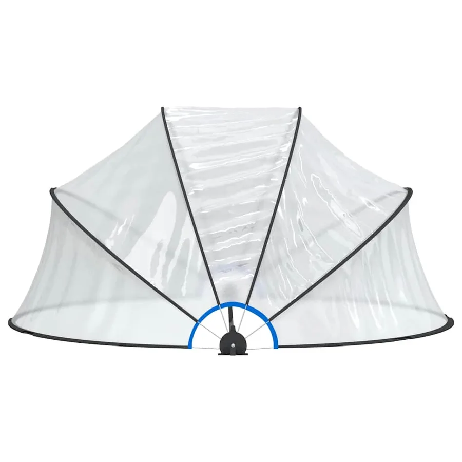 Dôme de piscine rond 315x158 cm PVC - 4