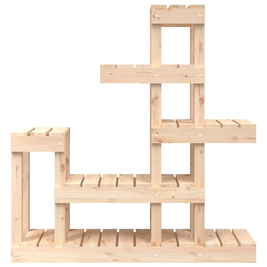 Support à plantes 92x25x97 cm Bois massif de pin - 5