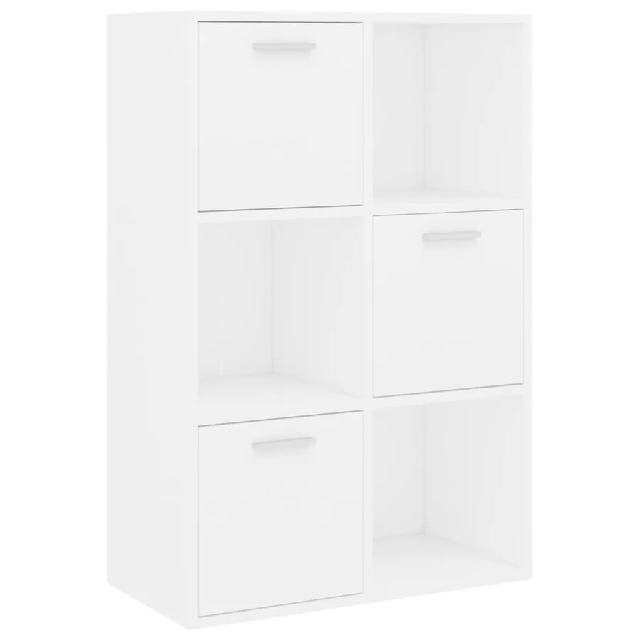 Armoire de rangement Blanc 60x29,5x90 cm Bois d'ingénierie - 2