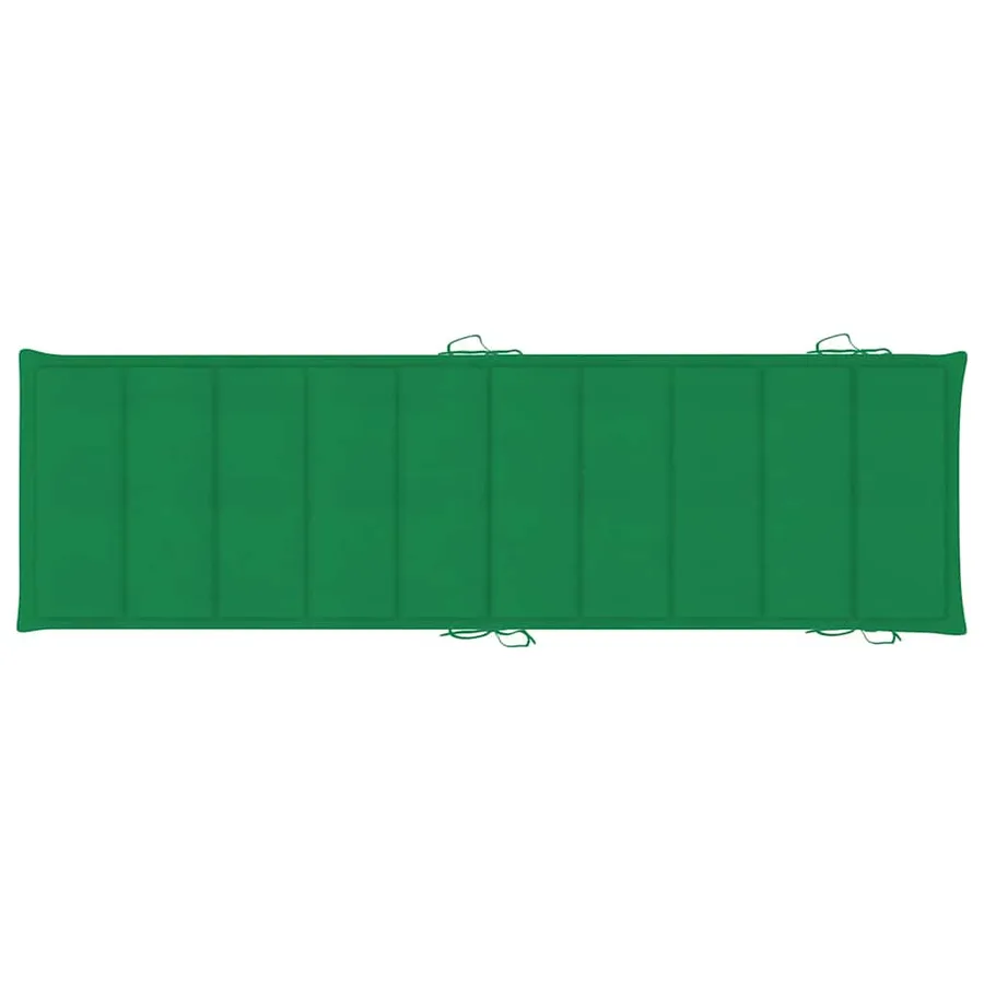 Chaises longues lot de 2 avec coussins Bois d'acacia solide - 10