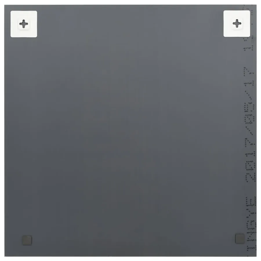 Miroirs muraux 2 pcs 40x40 cm Carré Verre - 3