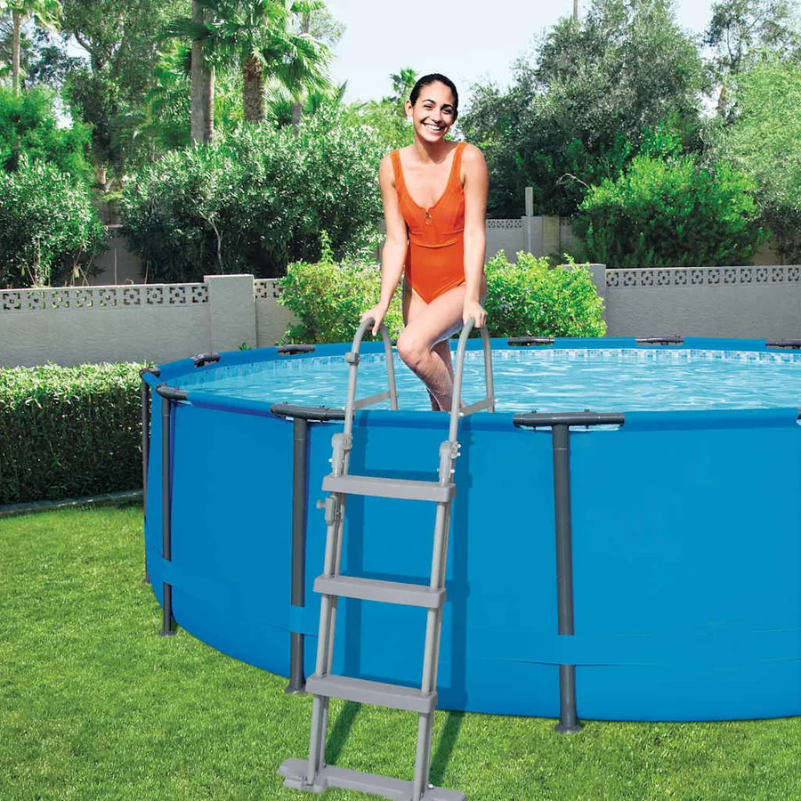 Bestway Échelle de piscine à 4 marches Flowclear 122 cm 58331 - 4