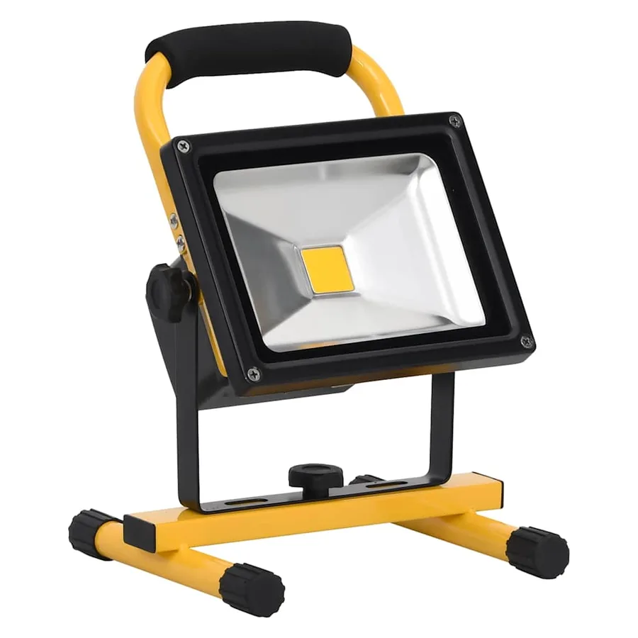 Projecteur à LED rechargeable avec poignée 30 W Blanc froid - 3