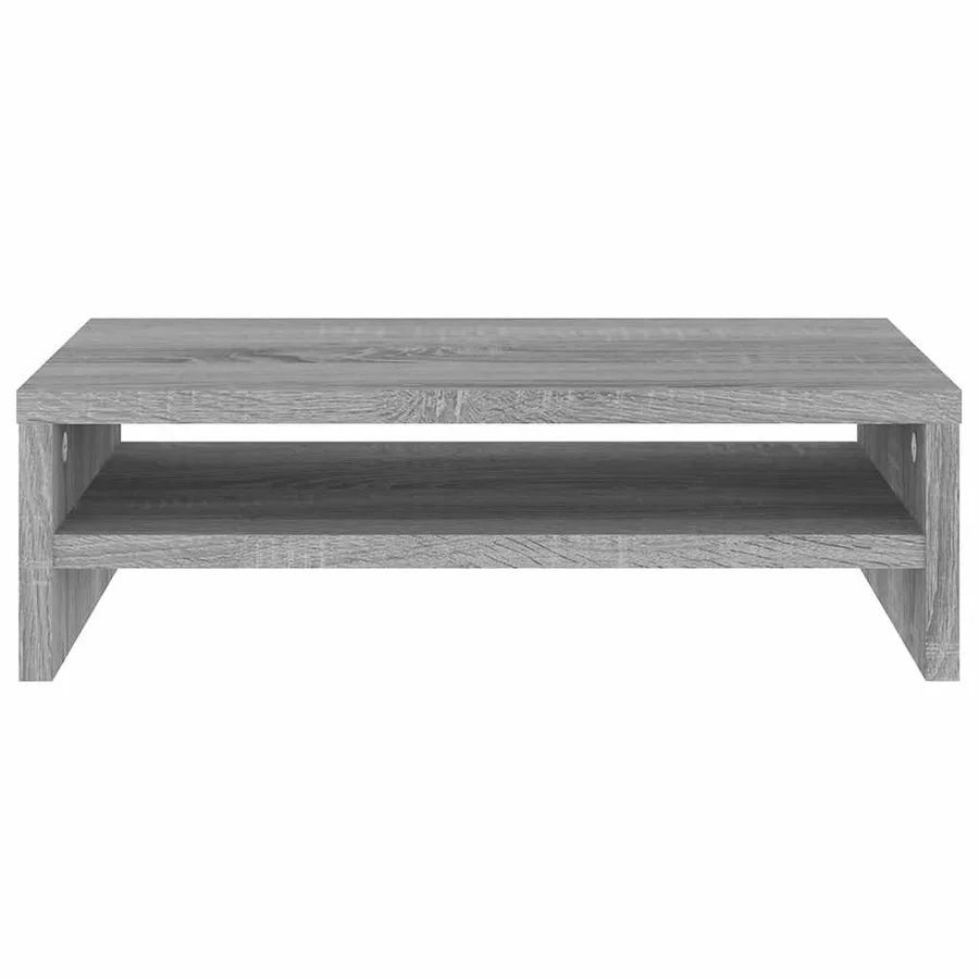 Support de moniteur Sonoma gris 42x24x13 cm Bois d'ingénierie - 4