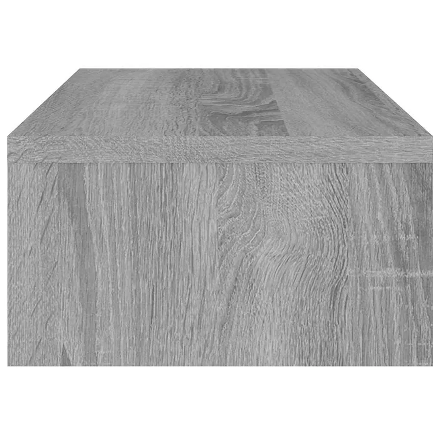 Support de moniteur Sonoma gris 42x24x13 cm Bois d'ingénierie - 5