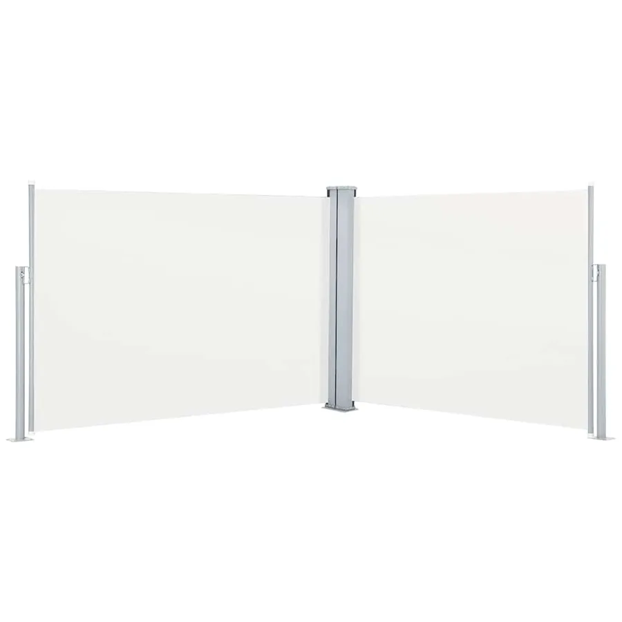 Auvent latéral rétractable Crème 100 x 1000 cm - 2